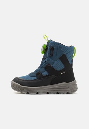 MARS - Bottes à lacets - blau/schwarz