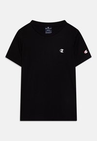 Champion ICONS CREWNECK UNISEX 2 PACK - Paprasti marškinėliai - green/black