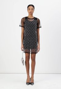 TWINSET ACTITUDE DRESS - Juhlamekko - black