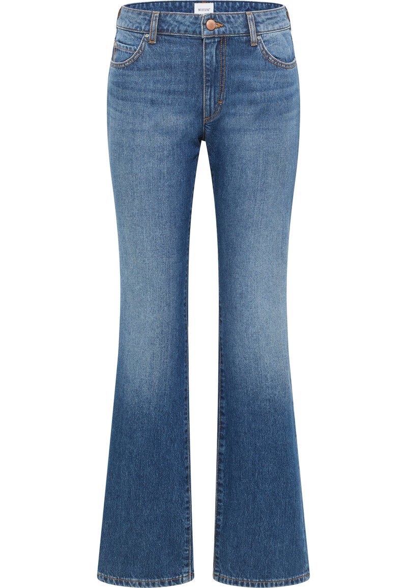mustang Flared Jeans lichtblauw gemêleerd mustang Flared Jeans lichtblauw gemêleerd