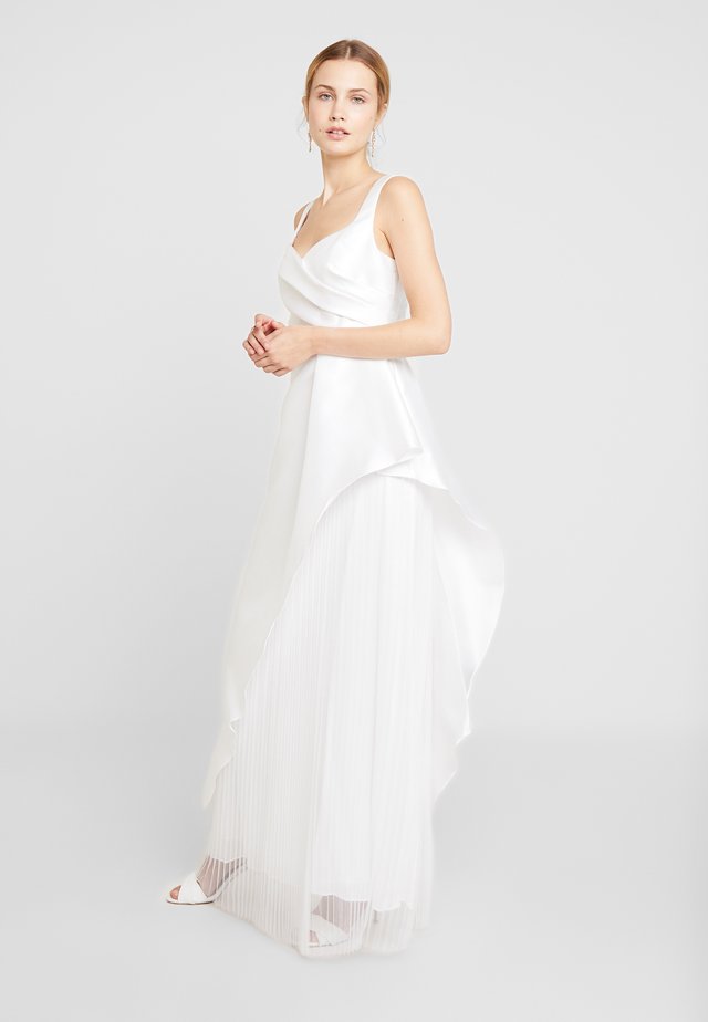 MIKADO LONG DRESS - Robe de cocktail - ivory
