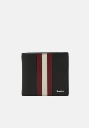 Bally BIFOLD COIN - Wallet - black/red/bone/pall