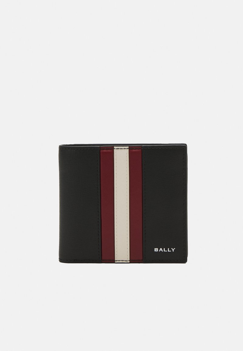 Bally BIFOLD COIN - Monedero - black/red/bone/pall