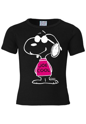 Print T-shirt - schwarz