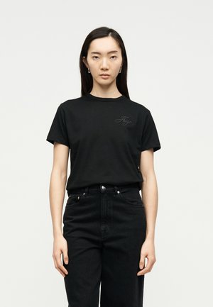 DAMACIA - Osnovna majica kratkih rukava - black