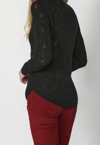 Koroshi Strickpullover - black