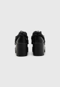 Koi Footwear TIRA RUFFLE MARY JANE DARK DELIGHTS EDITION - Platåsko - black