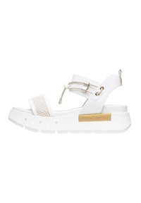 NeroGiardini Sandali con plateau bianco Zalando
