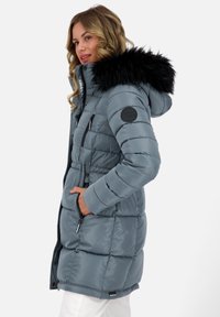 alife & kickin NICOLAAK A PUFFER - Wintermantel - basalt