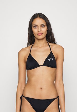 Tommy Jeans TRIANGLE  - Bikinitopp - black