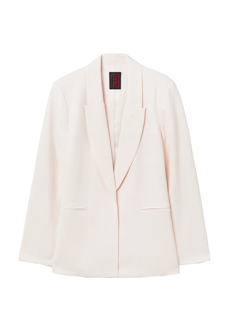 Stefanel Halflange jas wit