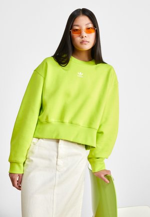ADICOLOR ESSENTIALS CREW - Collegepaita - semi solar yellow