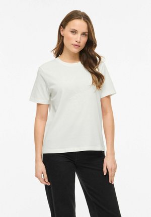 ISYBILLA RUNDHALS - T-shirt print - snow white