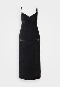 COACH LONG DRESS - Robe en jean - black/noir - ZALANDO.FR