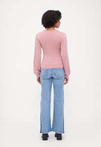 Vero Moda Petite VMTALIA O NECK - Pullover - rose elegance/silver-coloured