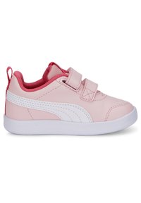 Puma COURTFLEX V2 - Zapatillas de entrenamiento - almond blossom/white