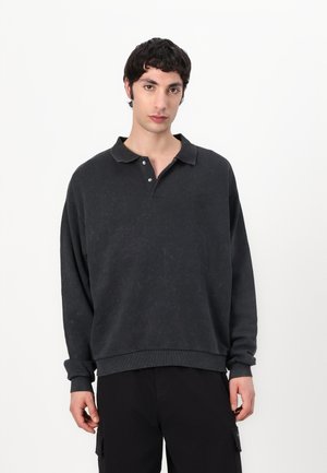 LONG SLEEVE UNISEX - Sweatshirt - black