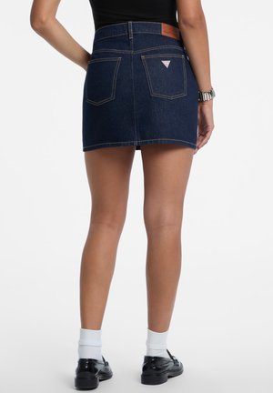 Jupe Fille En Jean Guess - Taille 12, Denim Droit, Occasion Très Bon État (Presque Comme Neuve)