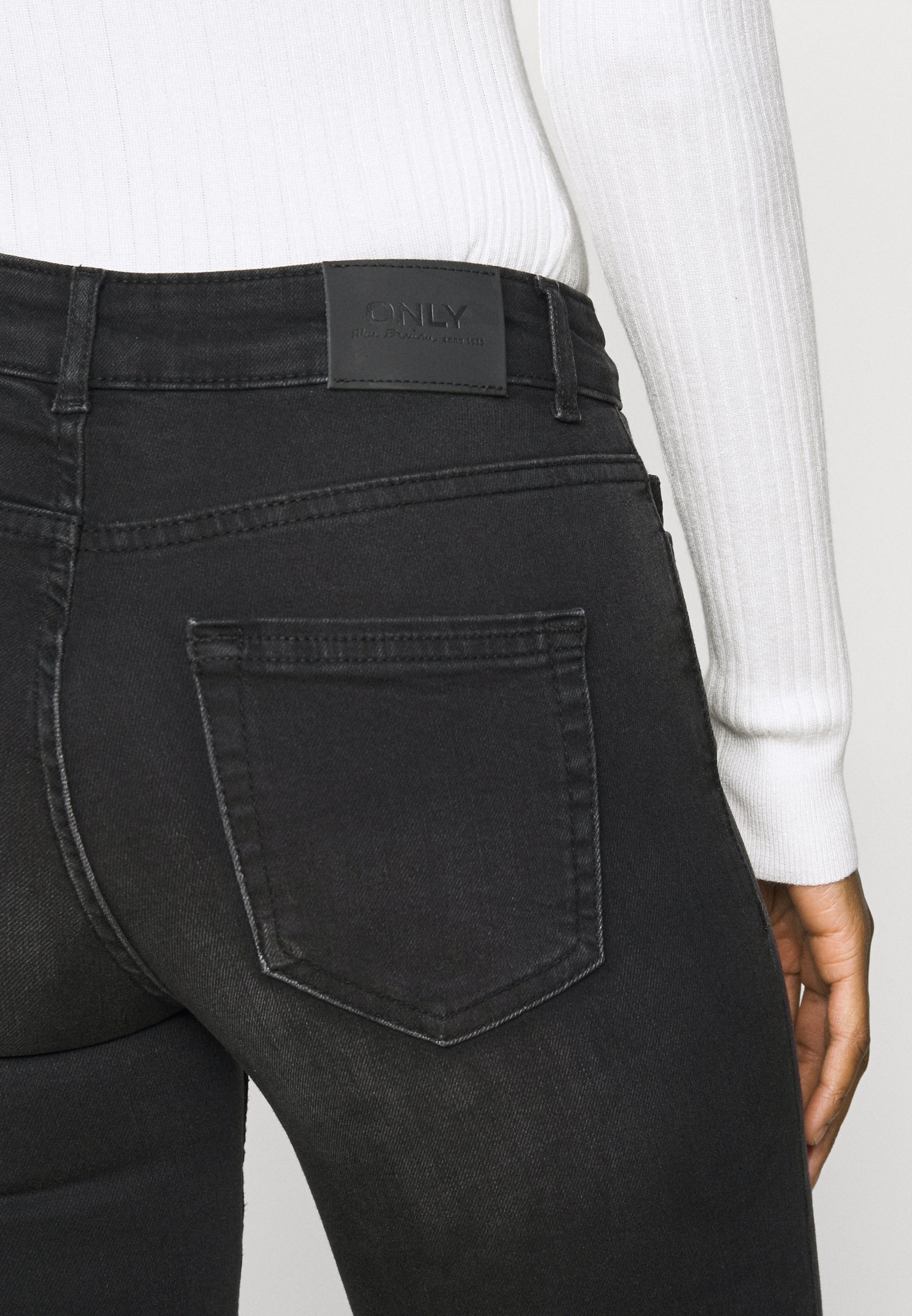 ONLY Tall ONLBLUSH LIFE - Jeans Skinny Fit - black/zwart - Zalando.nl
