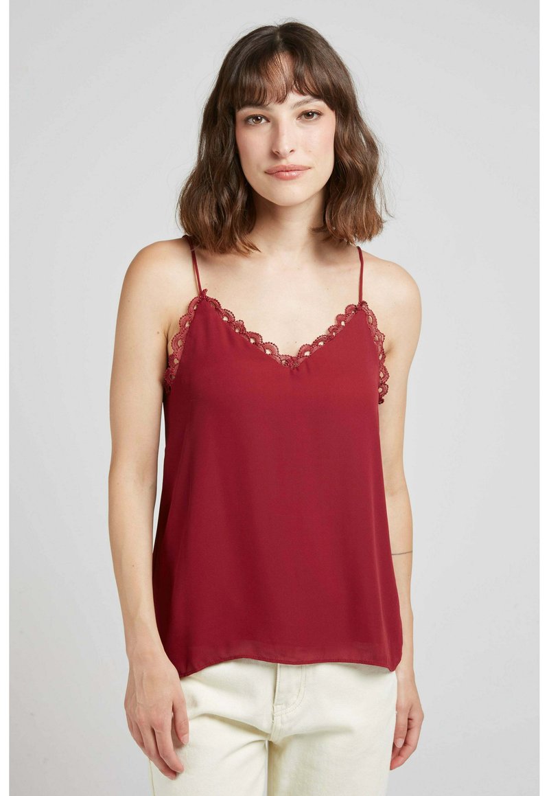 Andy & Lucy DEAUVILLE - Débardeur - bordeaux