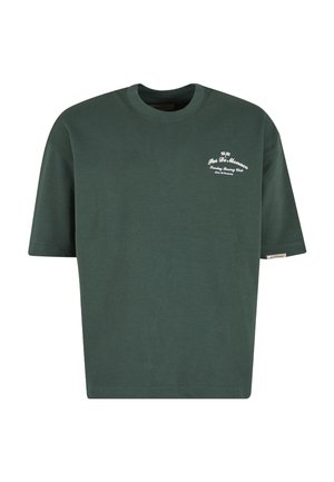 Pas de Monaco, SLANTED T-SHIRT - T-shirt imprimé - pedosa green
