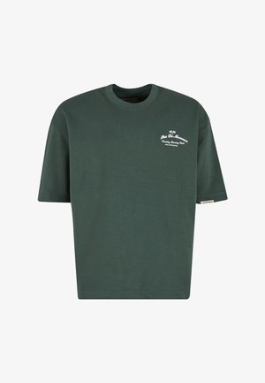 Pas de Monaco, SLANTED T-SHIRT - T-shirt imprimé - pedosa green