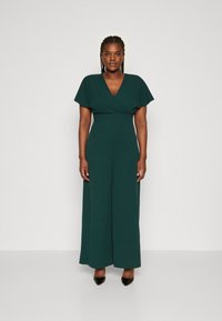 WAL G CURVE - BETTY WRAP - Jumpsuit - forest green Thumbnail Image 1