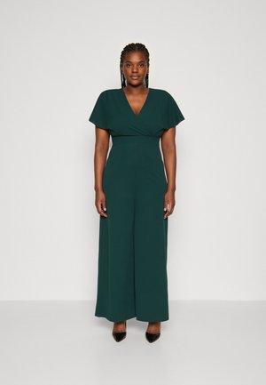 WAL G CURVE BETTY WRAP - Jumpsuit - forest green