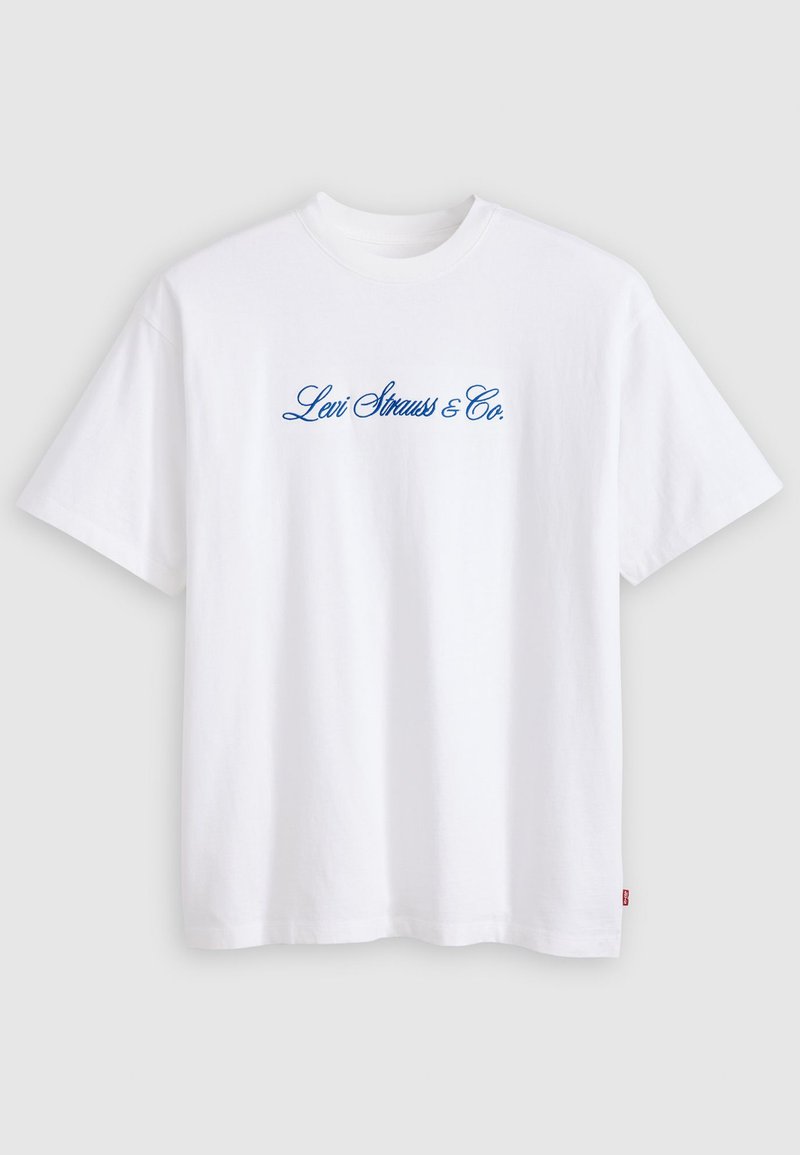 Levi's® VINTAGE FIT GRAPHIC TEE - Print T-shirt - levis script *white ...
