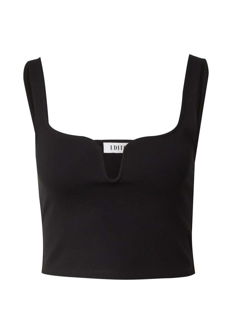 EDITED ALAMI - Top - schwarz - Zalando