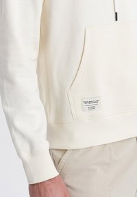 Ombre Felpa con cappuccio - cream