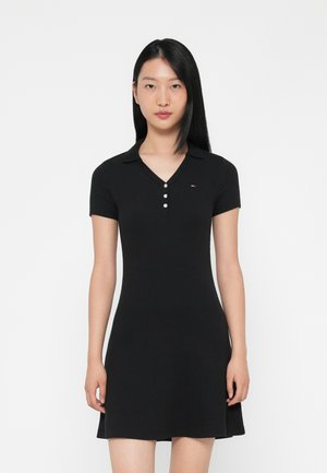POLO DRESS - Jerseyjurk - black