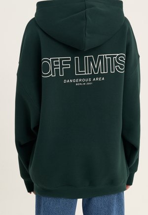 Jersey con capucha - dark green