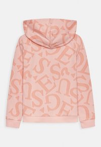 Guess Mikina na zip - orange