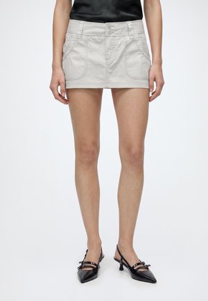 Hollister Co. RAINY DAY  - Minirock - white