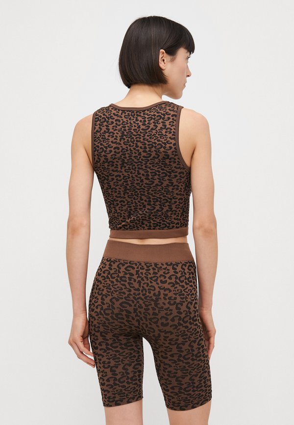 ONLJUNGLE SEAMLESS ANIMAL  - Bustier - pinecone2