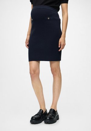 Anna Field MAMA by Zalando, SKIRT - Пола тип молив - sky captain/silver