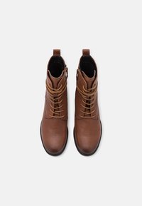 Geox Botines con cordones - cognac