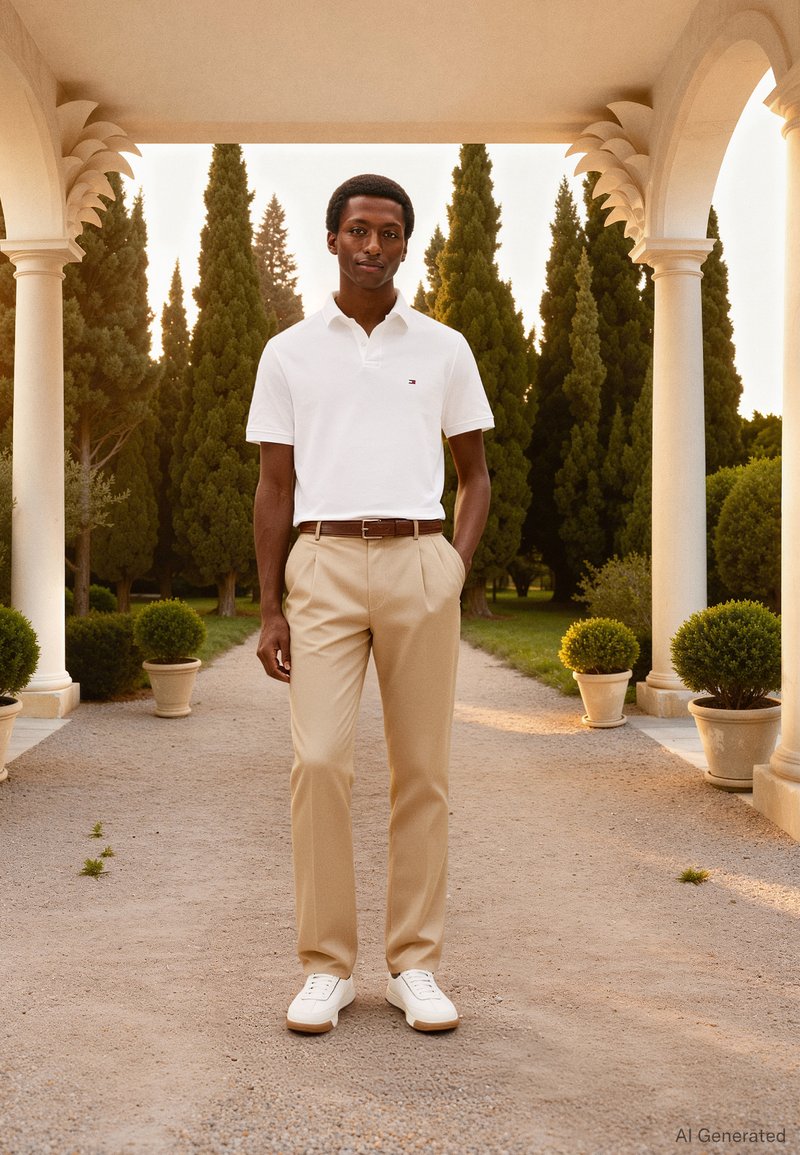 Tommy Hilfiger REGULAR - Polo - white