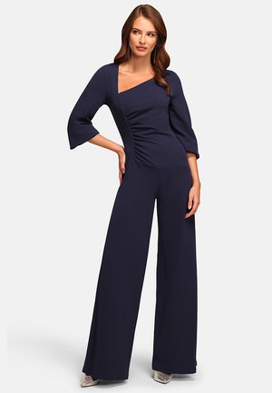 WITH SLEEVES - Jumpsuit - navy