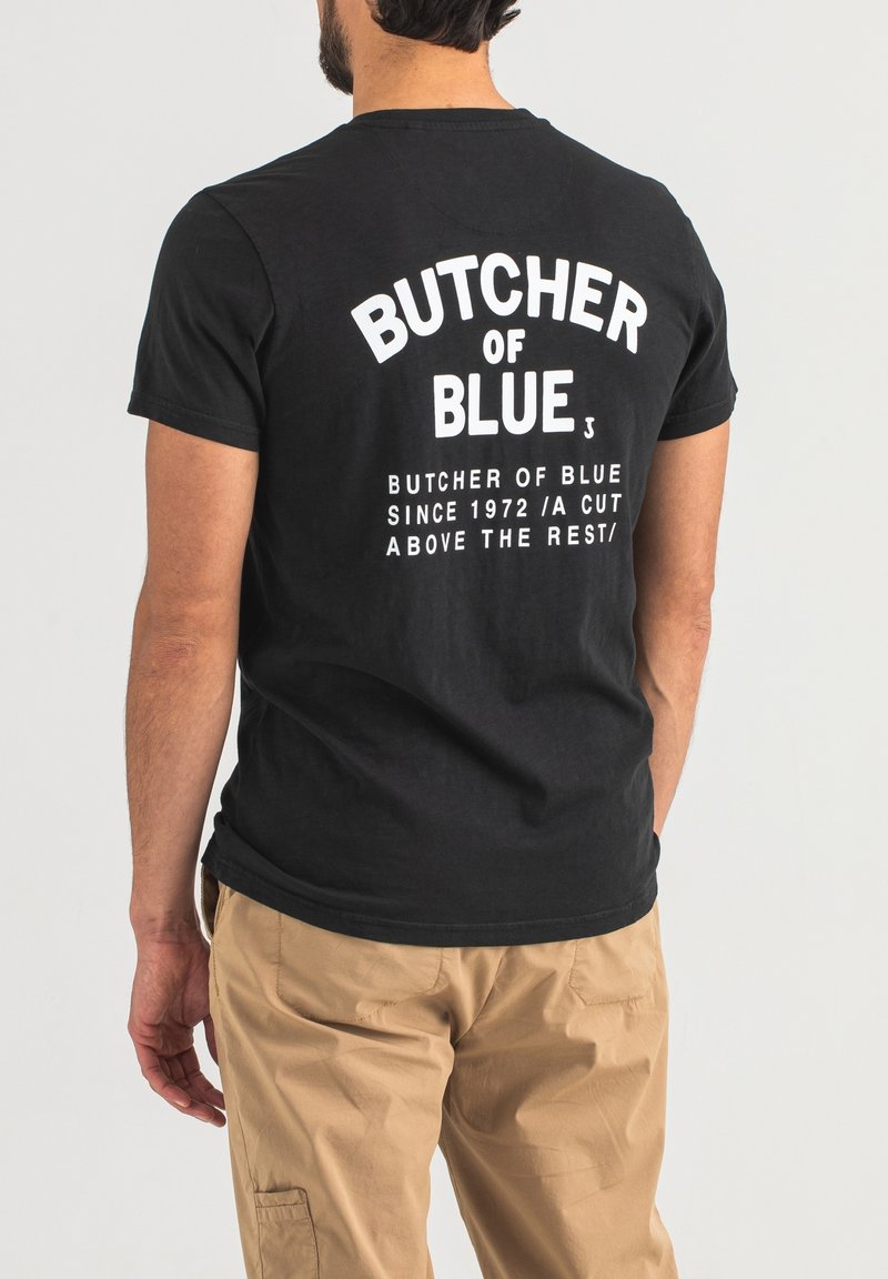 Butcher of Blue S/S FRESCO Tshirt print off black/gemêleerd zwart Zalando.nl