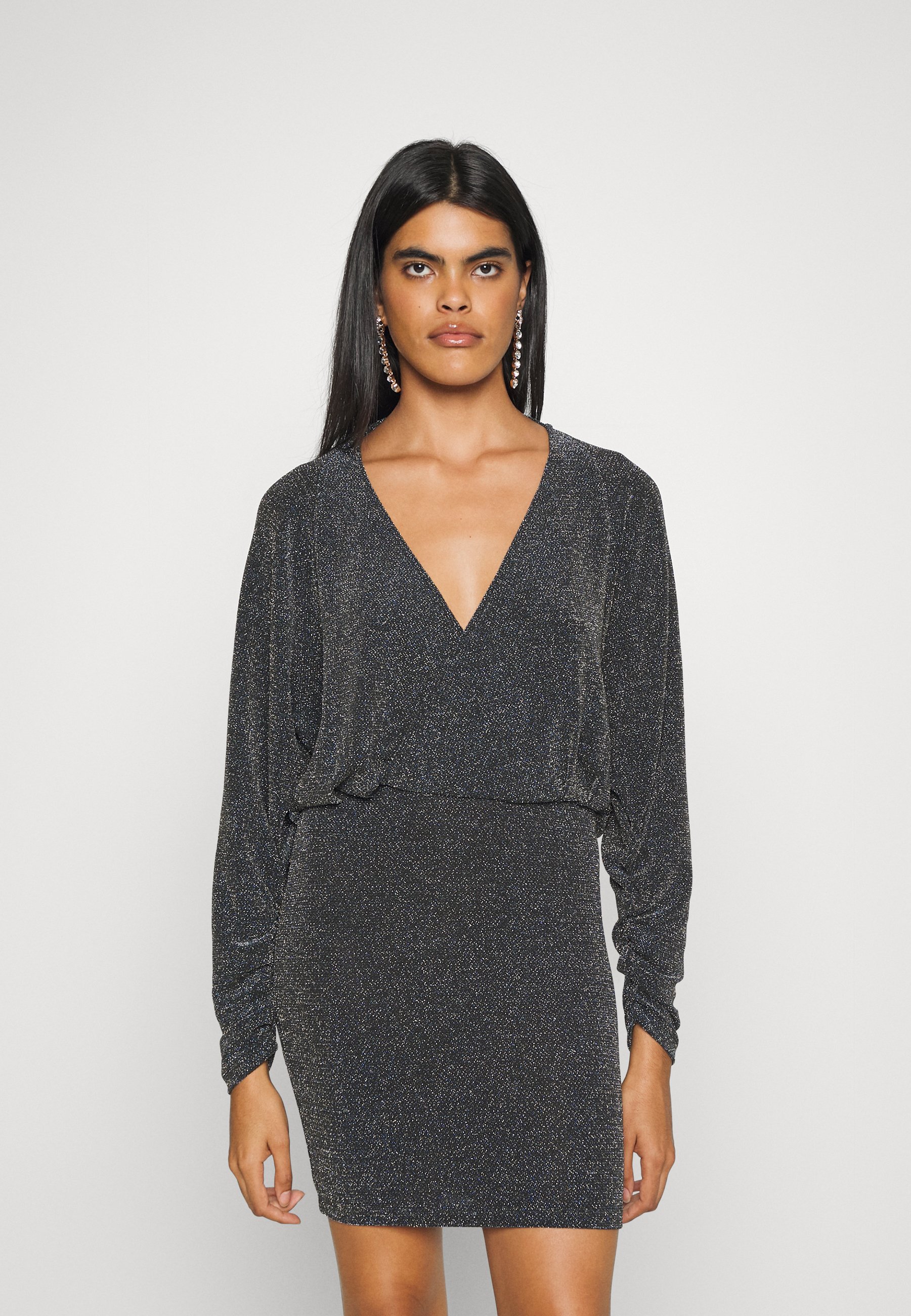 Gina Tricot OLGA GLITTER DRESS - Cocktailjurk - multi-coloured/meerkleurig  - Zalando.nl