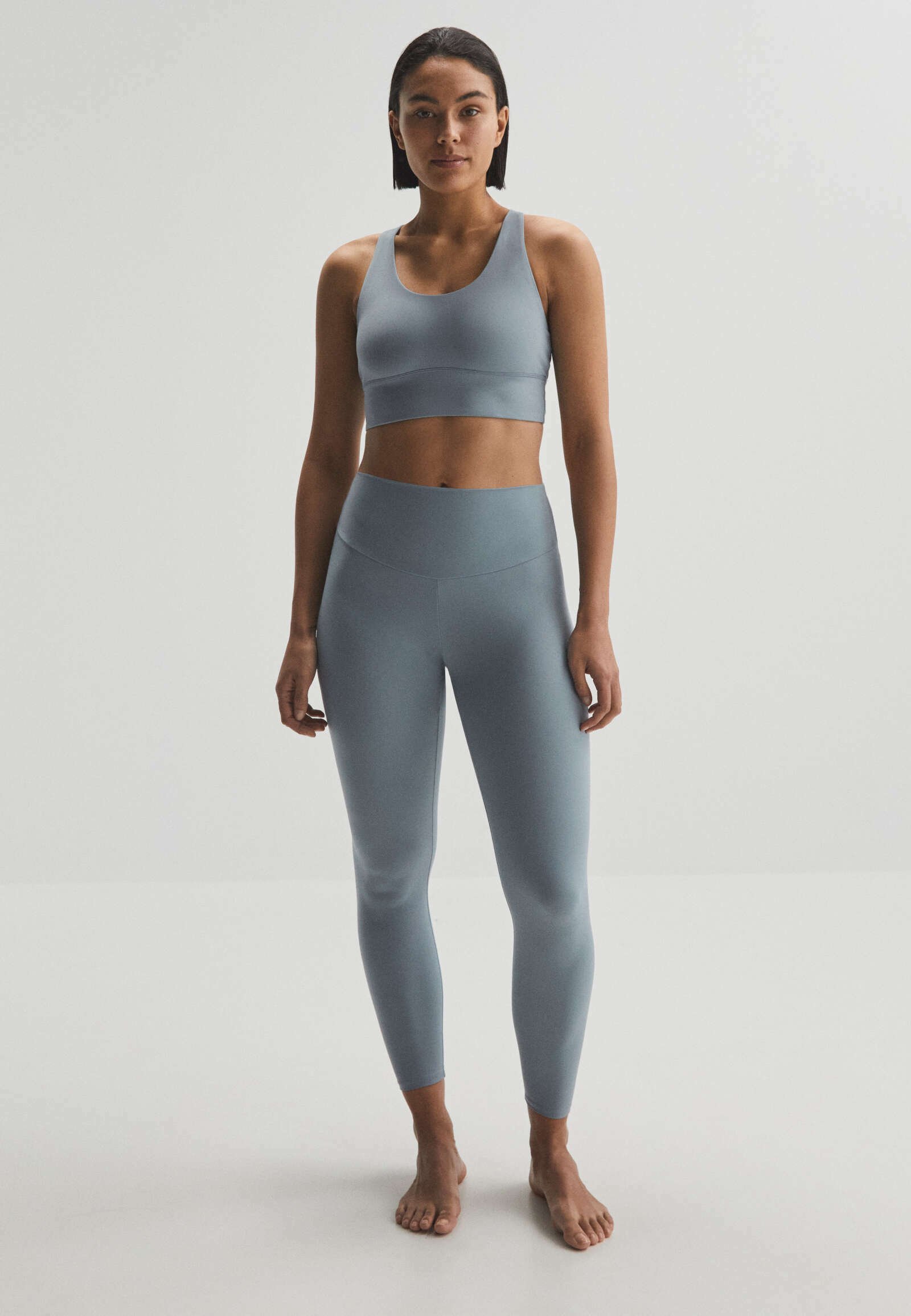 OYSHO COMFORTLUX - Legging - grey 