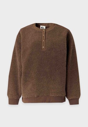 Quiksilver, BARRANCO CREW - Sweat polaire - pine bark
