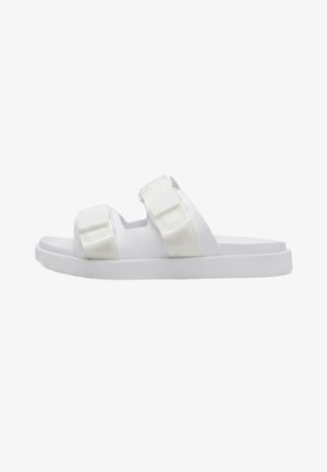 Emporio Armani, EMPORIO ARMANI BEACH SLIDES - Mules - bianco