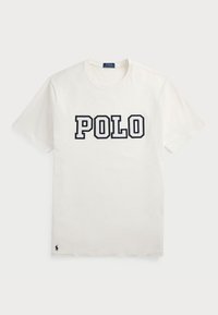 LOGO JERSEY T-SHIRT - Print T-shirt - nevis