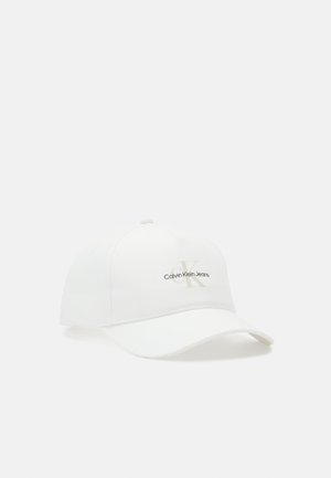 Calvin Klein Jeans MONO LOGO UNISEX - Cap - bright white