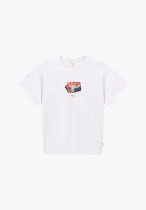 BLKVIS, SHOEBOX TEE - T-shirt imprimé - white