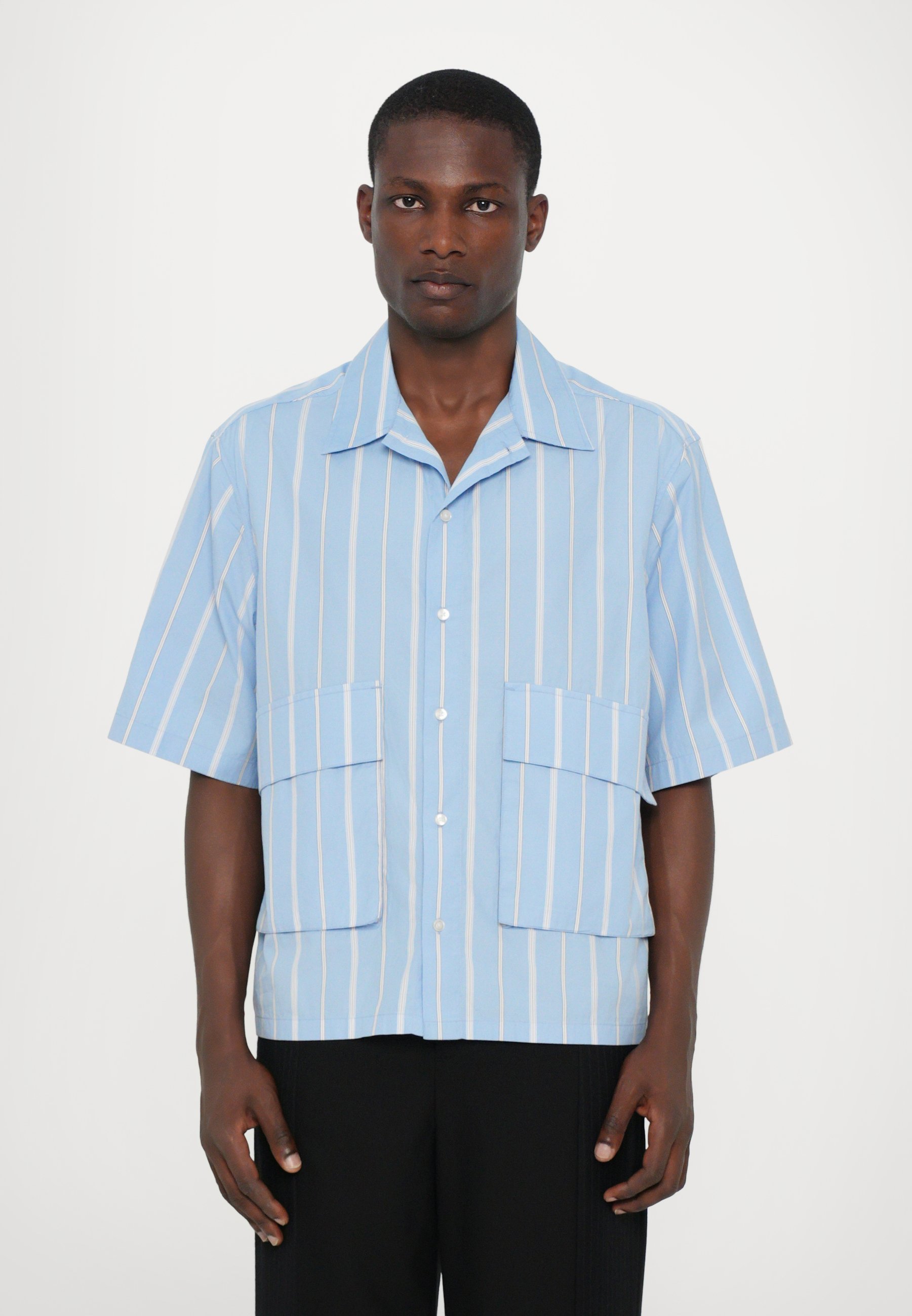 WOOD WOOD MILFED - Shirt - glacier lake/light blue - Zalando.ie