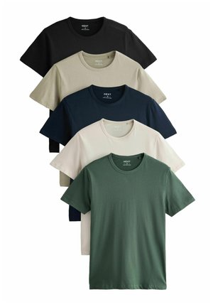 5 PACK- SLIM FIT - Camiseta interior - green